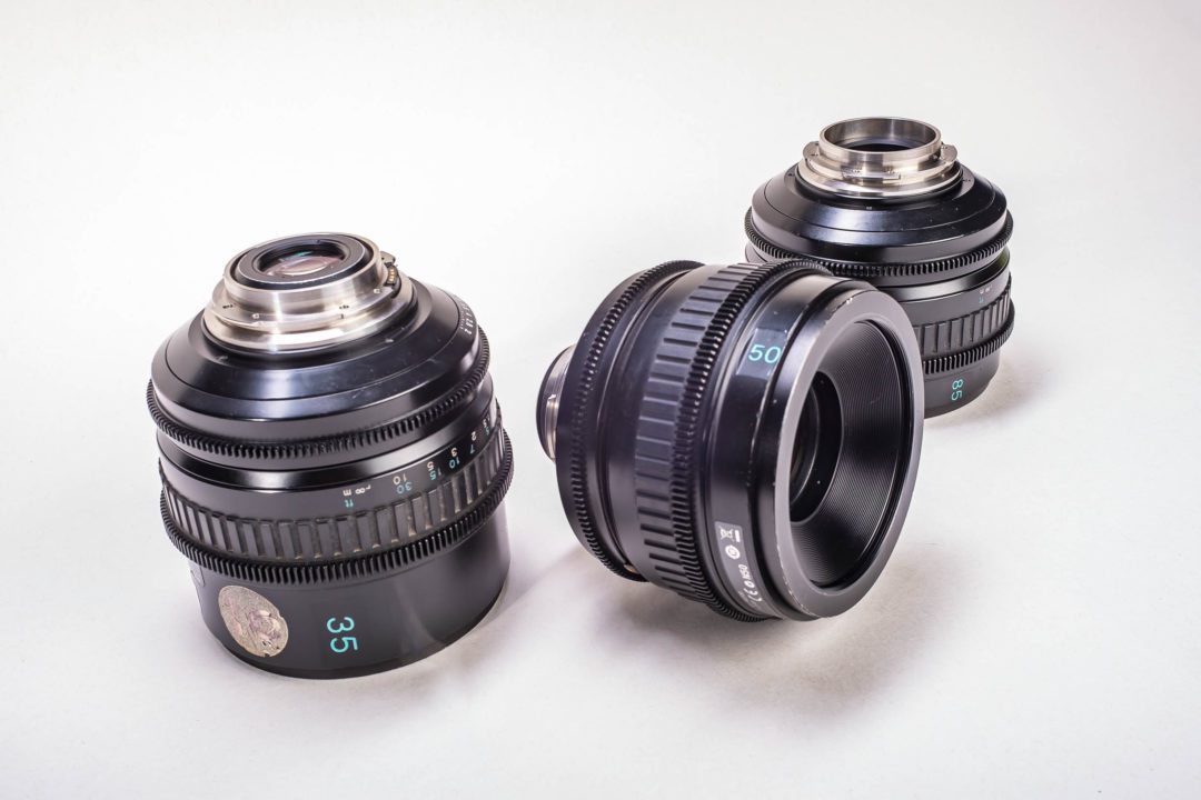 35mm, 50mm, 85mm Cine Lens Kit
